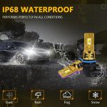 1 Pair 35W 3500LM 6500K Car LED Headlight Bulb, 9005, 9006, H1, H4, H7, H11 – Bild 5