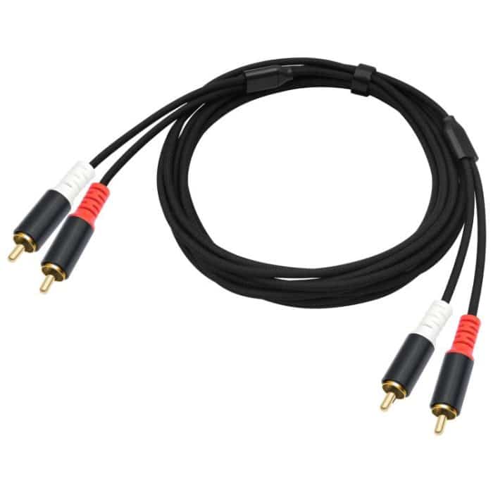 2 RCA Male to 2 RCA Male Audio Cable, 1m, 2m, 3m, 5m, 7.6m – Bild 3