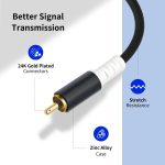 2 RCA Male to 2 RCA Male Audio Cable, 1m, 2m, 3m, 5m, 7.6m – Bild 4