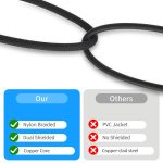 2 RCA Male to 2 RCA Male Audio Cable, 1m, 2m, 3m, 5m, 7.6m – Bild 8