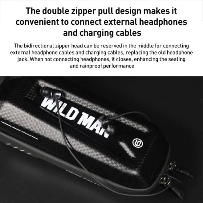 WILD MAN E5S Mountain Bicycle Front Bag EVA Hard Shell Bag, E5S – Bild 11