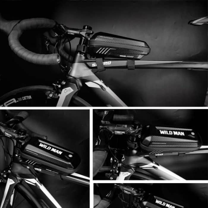 WILD MAN E5S Mountain Bicycle Front Bag EVA Hard Shell Bag, E5S – Bild 13