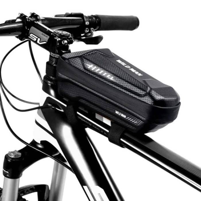EDA008349001A.jpg WILD MAN ES5 Basic Mountain Bicycle EVA Hard Shell Bag Bike Front Top Tube Bag, ES5 – Bild 1