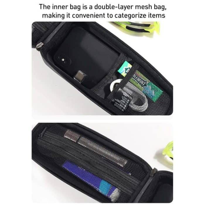 WILD MAN ES5 Basic Mountain Bicycle EVA Hard Shell Bag Bike Front Top Tube Bag, ES5 – Bild 9