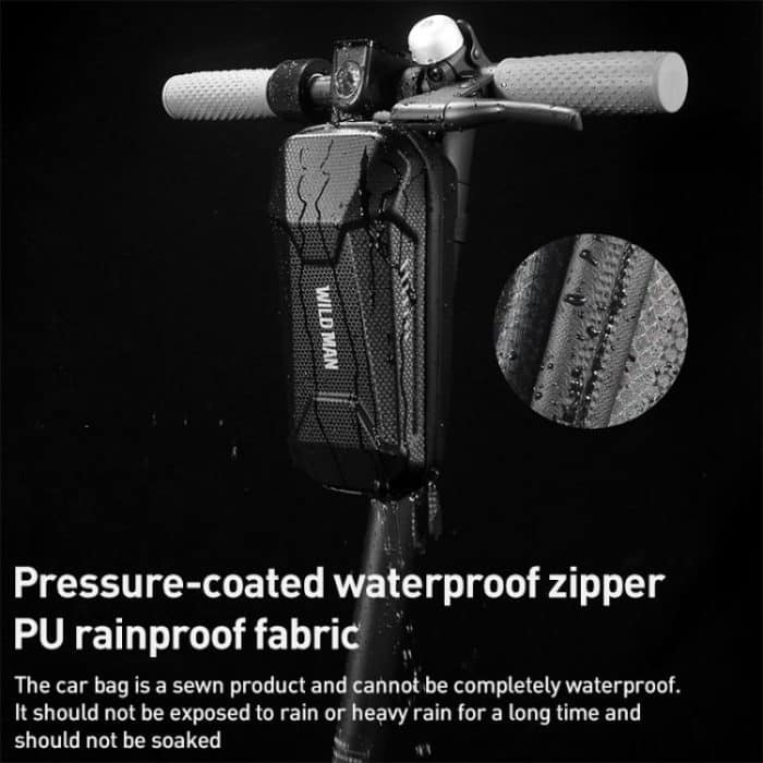 WILD MAN ES8 Electric Scooter EVA Hard Shell Handlebar Bag, ES8 – Bild 4