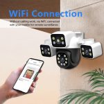 ESCAM PT223 3x4MP HD Motion Detection WiFi Three-screen PTZ IP Camera, EU Plug, US Plug, UK Plug, AU Plug – Bild 11