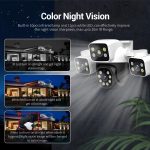 ESCAM PT223 3x4MP HD Motion Detection WiFi Three-screen PTZ IP Camera, EU Plug, US Plug, UK Plug, AU Plug – Bild 7