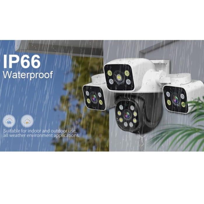 ESCAM PT223 3x4MP HD Motion Detection WiFi Three-screen PTZ IP Camera, EU Plug, US Plug, UK Plug, AU Plug – Bild 10