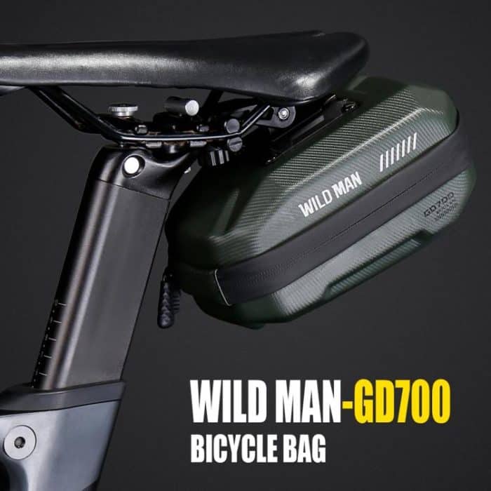 WILD MAN GD700 Mountain Bicycle EVA Hard Shell Bag Bike Seat Bag, GD700 – Bild 2