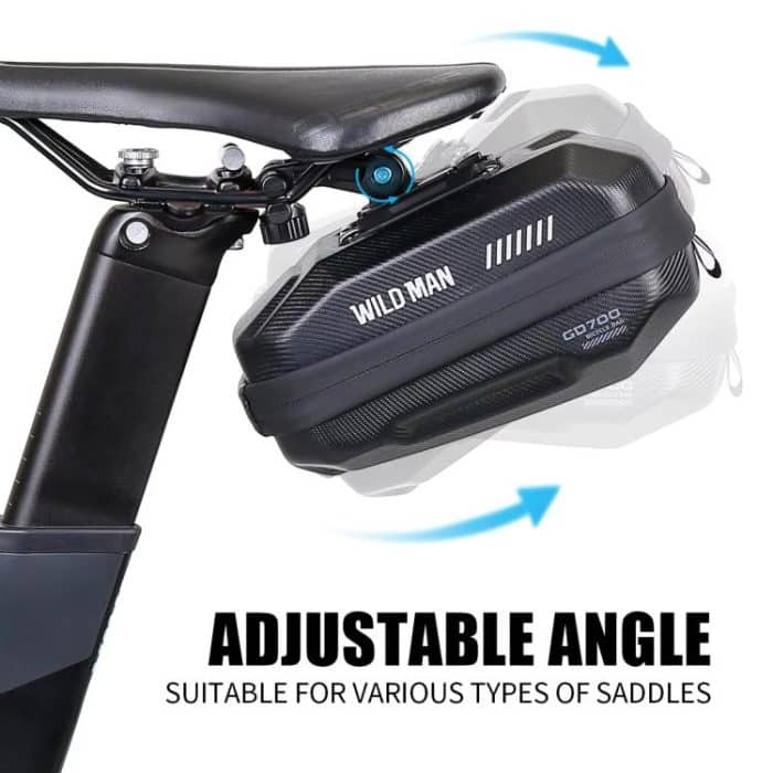 WILD MAN GD700 Mountain Bicycle EVA Hard Shell Bag Bike Seat Bag, GD700 – Bild 6
