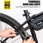 WILD MAN M40 Mountain Bicycle Front Beam Triangle Bag TPU Carbon Fiber Hard Shell Bag Cycling Equipment, M40 – Bild 11