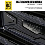 WILD MAN M40 Mountain Bicycle Front Beam Triangle Bag TPU Carbon Fiber Hard Shell Bag Cycling Equipment, M40 – Bild 3