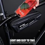 WILD MAN M40 Mountain Bicycle Front Beam Triangle Bag TPU Carbon Fiber Hard Shell Bag Cycling Equipment, M40 – Bild 5