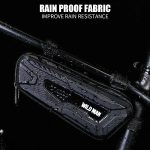 WILD MAN M40 Mountain Bicycle Front Beam Triangle Bag TPU Carbon Fiber Hard Shell Bag Cycling Equipment, M40 – Bild 9