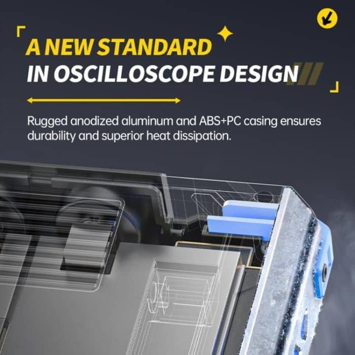 FNIRSI DPOS350P 4 in 1 7 inch IPS HD Touch Screen 350M Tablet Oscilloscope, DPOS350P(US Plug), DPOS350P(EU Plug) – Bild 16