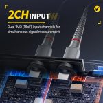 FNIRSI DPOS350P 4 in 1 7 inch IPS HD Touch Screen 350M Tablet Oscilloscope, DPOS350P(US Plug), DPOS350P(EU Plug) – Bild 5