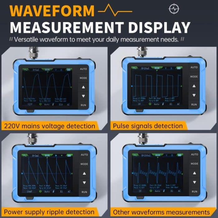 FNIRSI DSO510 Handheld Small Digital Portable Tablet Oscilloscope, DSO510 – Bild 14