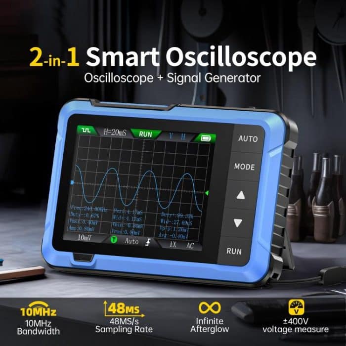 FNIRSI DSO510 Handheld Small Digital Portable Tablet Oscilloscope, DSO510 – Bild 3
