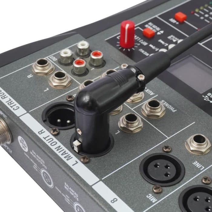 3.5mm Female to XLR Female Elbow Audio Converter Adapter Cable, 3.5mm Female to XLR Female Elbow – Bild 8