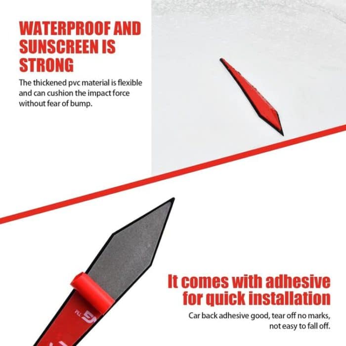 4pcs / Set Car Door Anti-collision PVC Strip, Size: 15x2.5cm, Size: 15x2.5cm – Bild 5