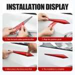 4pcs / Set Car Door Anti-collision PVC Strip, Size: 15x2.5cm, Size: 15x2.5cm – Bild 7
