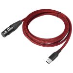 USB-A to XLR Female Audio Recording Cable for Dynamic Microphone, 1m, 2m, 3m – Bild 3