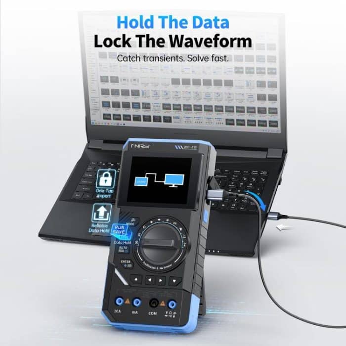 FNIRSI DST210 3 in 1 Digital Multimeter Oscilloscope – Bild 6