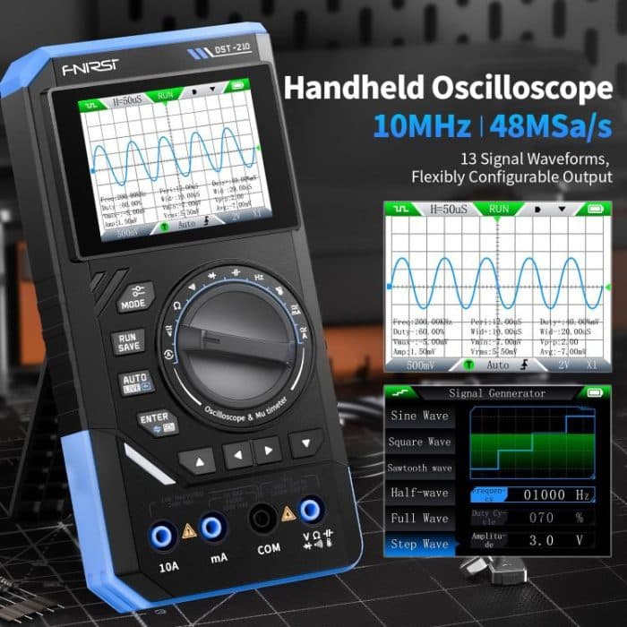 FNIRSI DST210 3 in 1 Digital Multimeter Oscilloscope – Bild 9