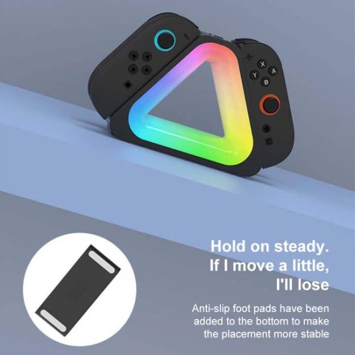 For Nintendo Switch 2 4 in 1 Triangle Handle Charging Base with RGB Light – Bild 8