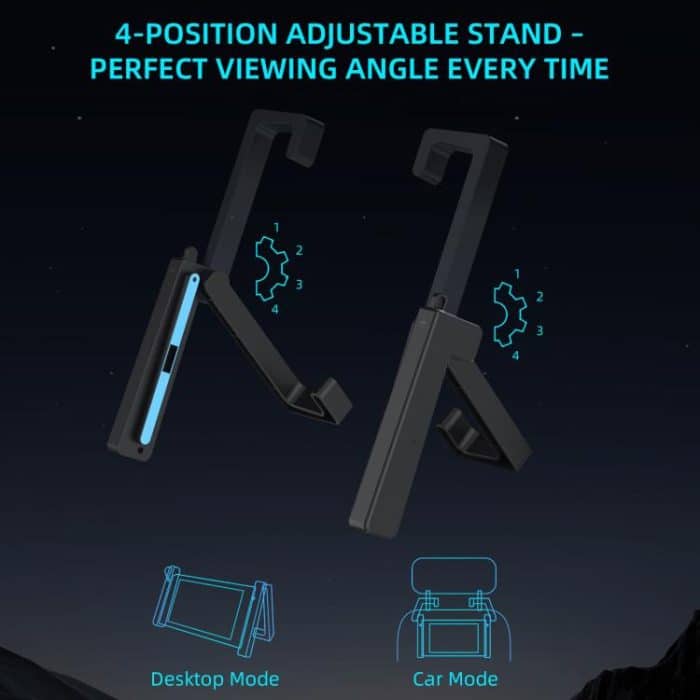 For Nintendo Switch 2 JYS-NS2299 2 in 1 Adjustable Car Game Console Holder – Bild 4