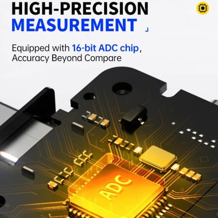 Fnirsi FNAC-28 Multifunktions-Typ-C- und USB-Welligkeitsüberwachungstester in professioneller Qualität – Bild 4