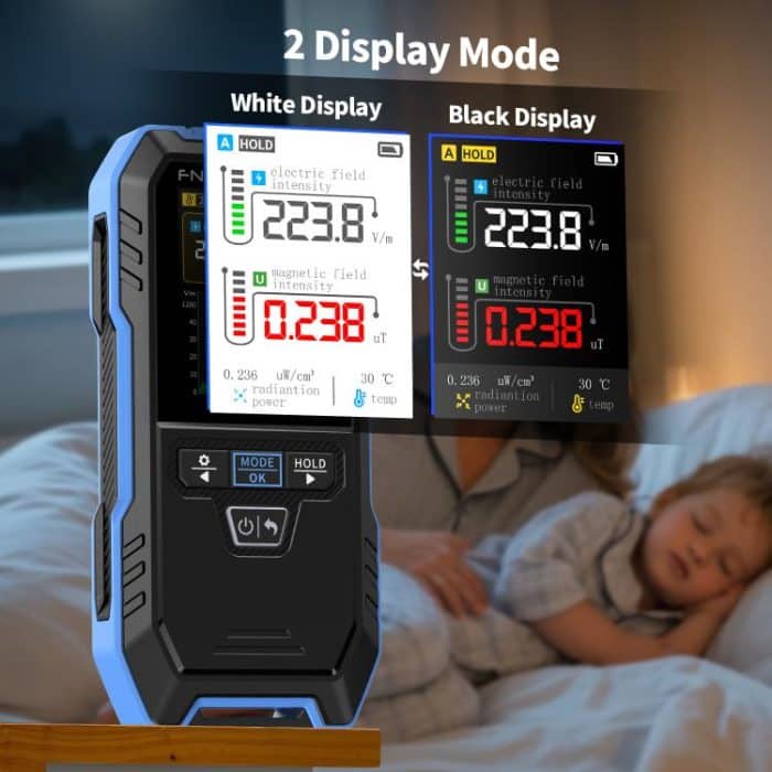 FNIRSI ERD-10 3-in-1-Detektor für elektromagnetische Strahlung – Bild 4