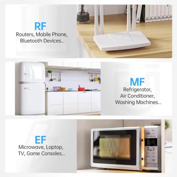 FNIRSI ERD-10 3-in-1-Detektor für elektromagnetische Strahlung – Bild 6