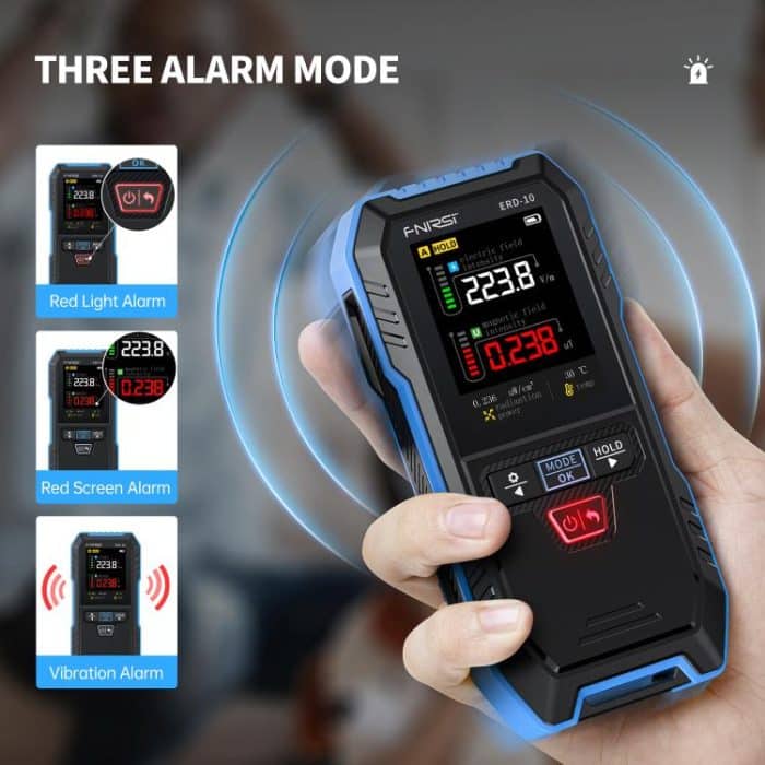 FNIRSI ERD-10 3-in-1-Detektor für elektromagnetische Strahlung – Bild 8