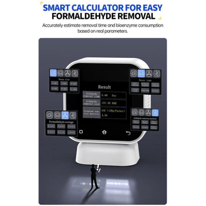 FNIRSI SFD-02 4-in-1-Raumluftqualitätsmonitor – Bild 14