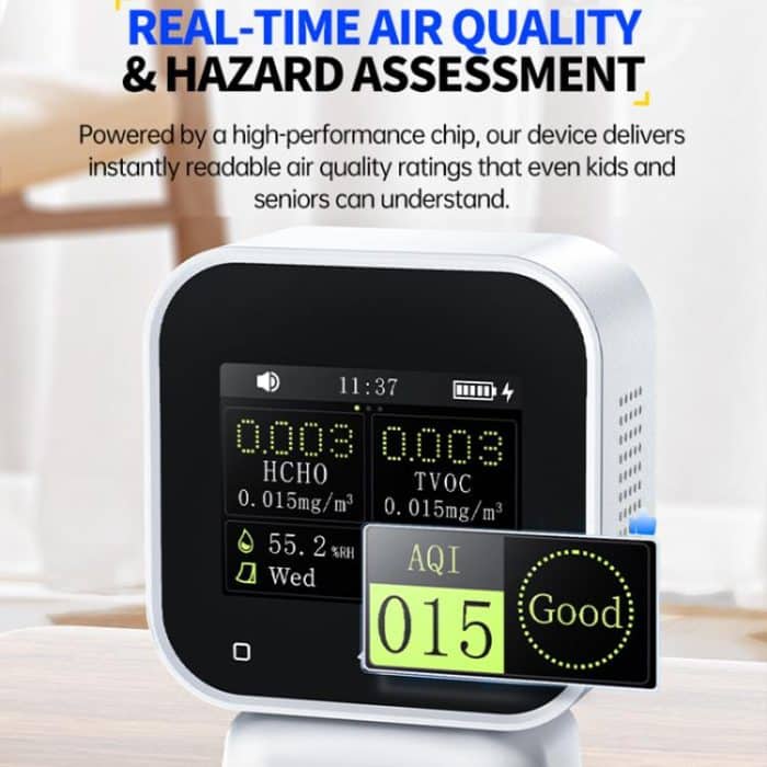 FNIRSI SFD-02 4-in-1-Raumluftqualitätsmonitor – Bild 8