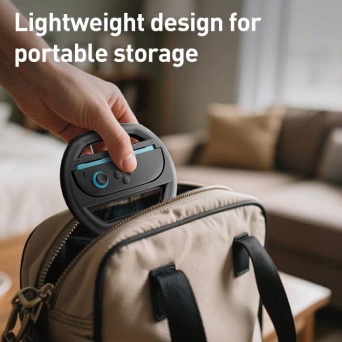 Für Nintendo Switch 2 Joy-Con 4 Stück iPlay HBS-2813-C Simple Racing Lenkrad-Controller – Bild 5