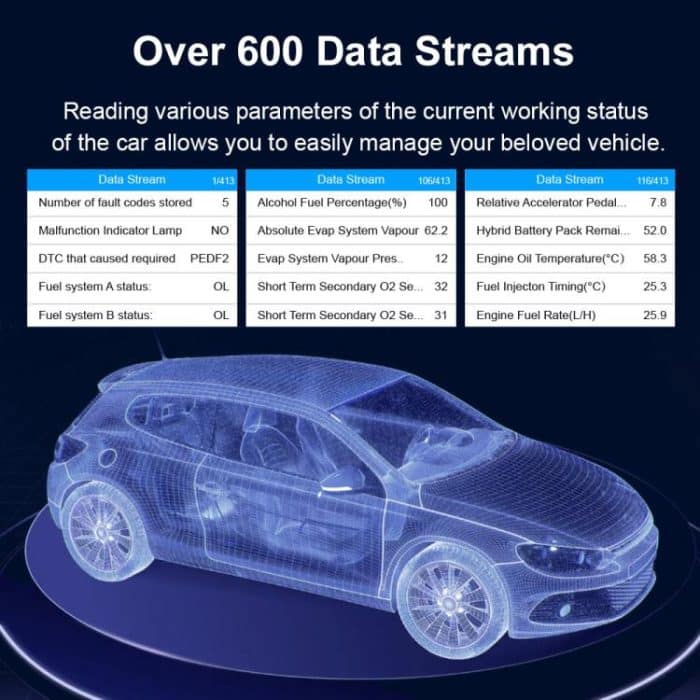 V900 Car Engine Transmission Diagnostic Scanner Tool Car Fault Detector, V900 – Bild 7