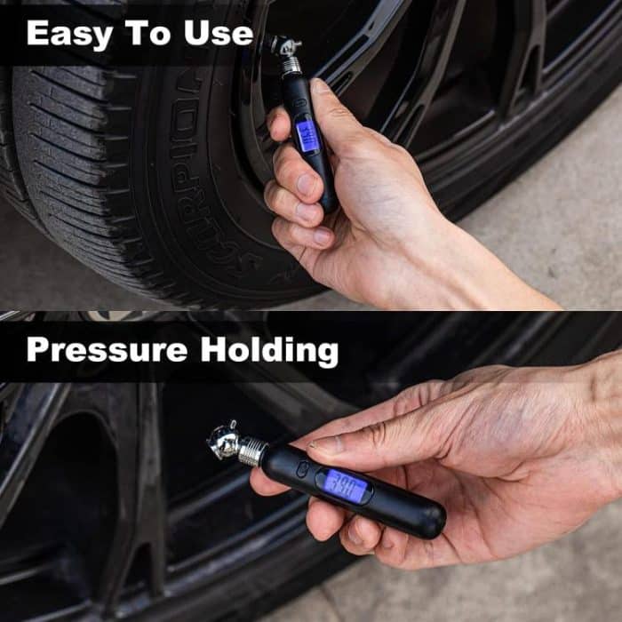Car LCD display Portable Tire Monitoring Gauge Tire Pressure Tool – Bild 8
