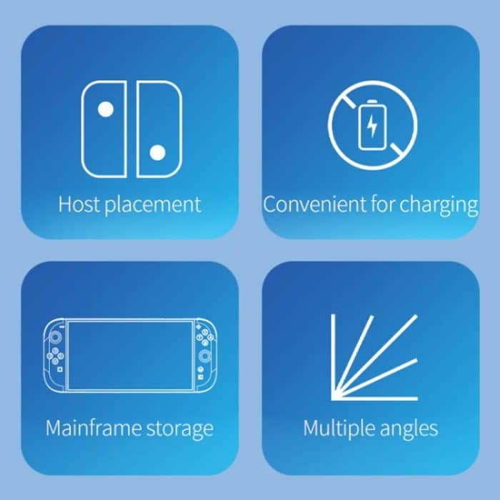 Für Nintendo Switch 2 iPlay HBS-2819 Einfacher verstellbarer Griffständer – Bild 7