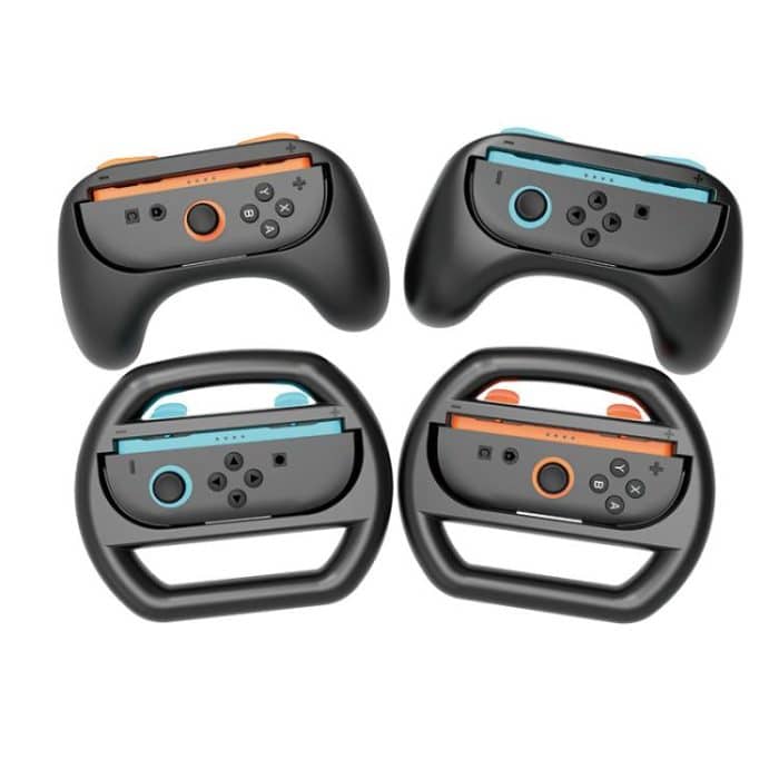 EDA0083735.jpg Für Nintendo Switch 2 iPlay HBS-2870 4 in 1 Controller Griff Lenkrad Kombination – Bild 1