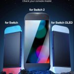 Dust-Free Warehouse HD Curved Edge Tempered Film, For Nintendo Switch 2, For Nintendo Switch OLED, For Nintendo Switch – Bild 4