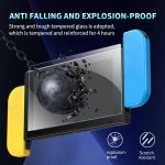 Dust-Free Warehouse HD Curved Edge Tempered Film, For Nintendo Switch 2, For Nintendo Switch OLED, For Nintendo Switch – Bild 8