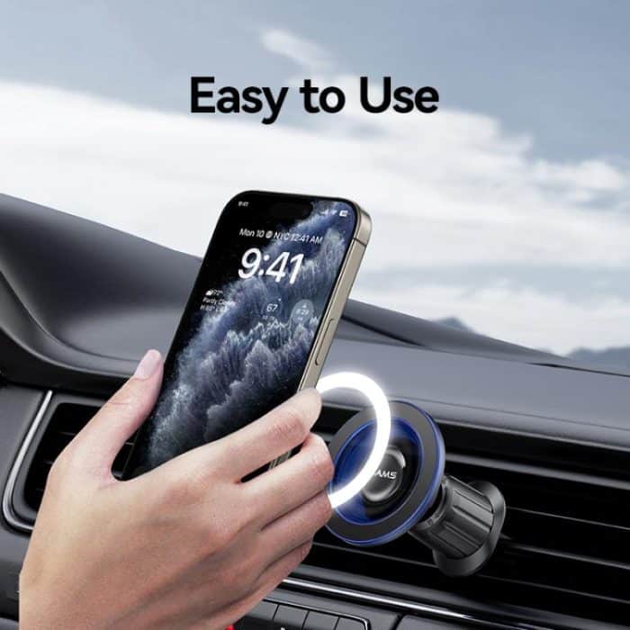 USAMS ZJ081 Magnetic Car Air Vent Phone Holder, ZJ081 – Bild 8