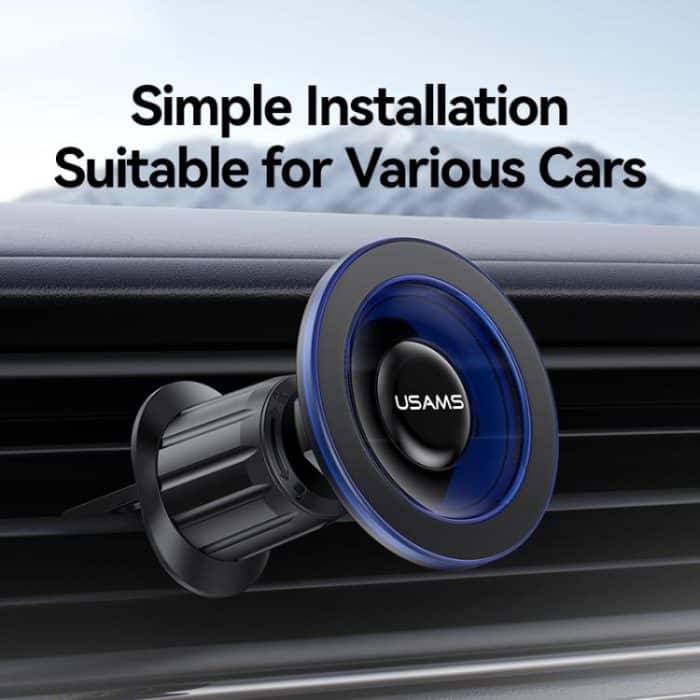 USAMS ZJ081 Magnetic Car Air Vent Phone Holder, ZJ081 – Bild 9