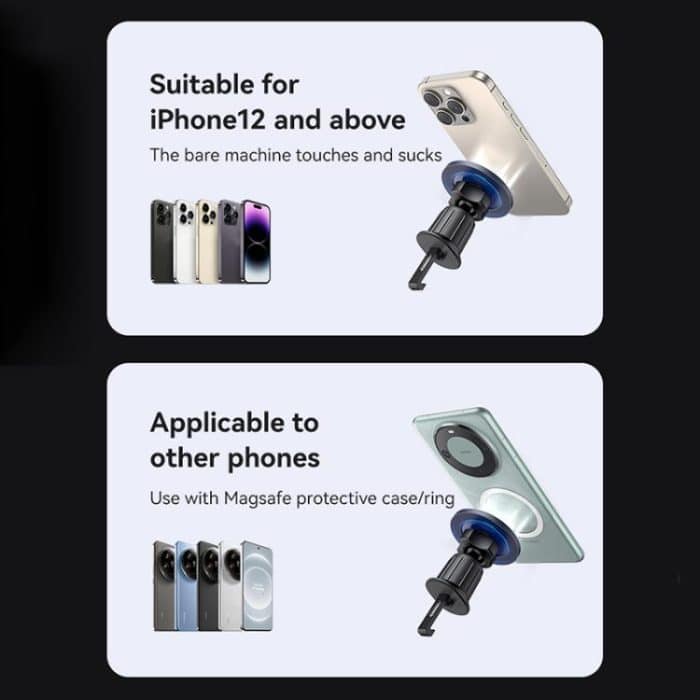 USAMS ZJ081 Magnetic Car Air Vent Phone Holder, ZJ081 – Bild 10