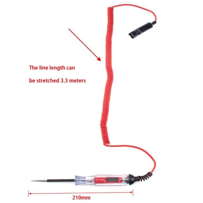 3-48V Digitalanzeige Auto Elektro-Tester – Bild 5