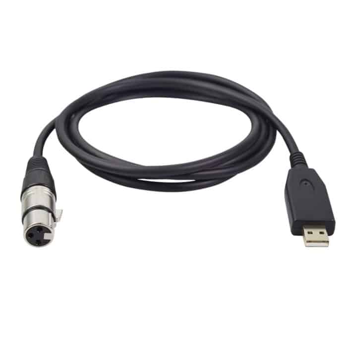 US18 USB-zu-XLR-Mikrofon-Aufnahmekabel, 2m, 3m – Bild 4