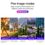 J9 1920x1080P 15 ANSI tragbarer Heimkino-Mini-LED-HD-Digitalprojektor, Basisversion,, EU Plug, US Plug, UK Plug, AU Plug – Bild 12