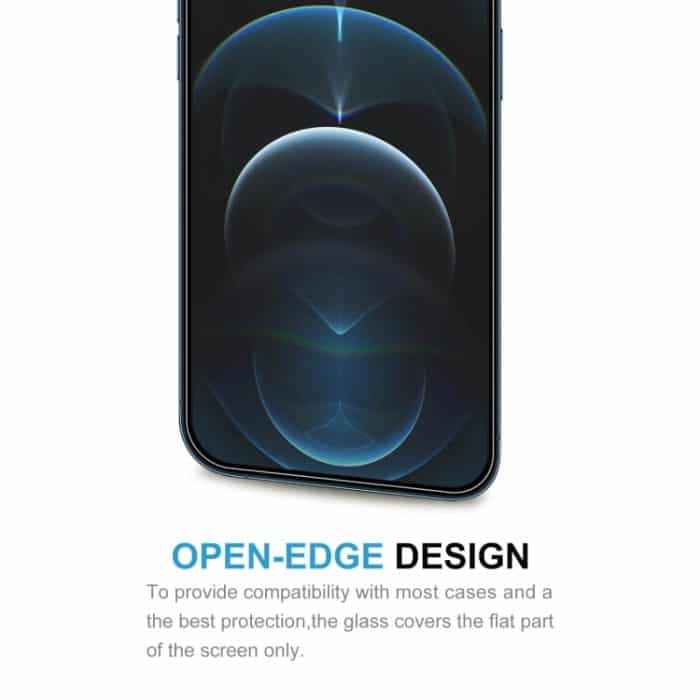 Frosted Bright Edge Anti-Fingerprint-Hartglasfolie, For iPhone 12 mini, For iPhone 12 / 12 Pro, For iPhone 12 Pro Max – Bild 6